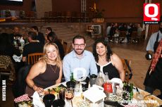 Diana Castrejón,  Fernando Duque y Mayela Reynaga