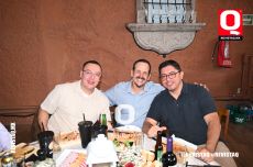 Juvenal Herrera,  Mauricio López y Alejandro García