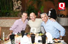 Paulino Vacas, Checo Orozco y Lorenzo Cordero