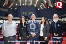 Javier Manrrique, Martha Becerra,  Martín Sánchez,  Gaby Marín y Guillermo González