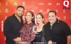 Carlos Cisneros,  Claudia Zuñiga,  Karla López y Jorge  Martín del Campo