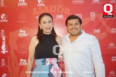 Lorena Mendoza y César Villavicencio