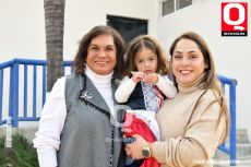 Inés Chávez, Macarena Báez y Sonia Chávez