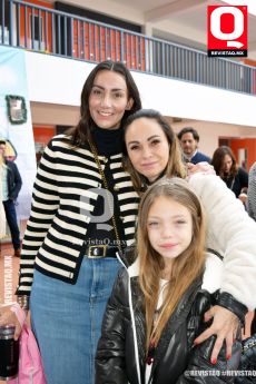Mariana Muñoz, Andrea Dávalos y Carolina Gálvez