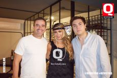 Ricardo Domínguez, Claudia Moreno y Massimo Domínguez