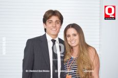 Den Beckmann y Alejandra Márquez