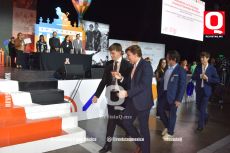 Marcelo Alcalá,  Christian Rayas, Alejandro Moreno y Alejandro Ascencio con buena actitud