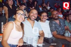 Estefany Espinosa,  Rodrigo Arriaga, Felipe Jauregui y Luis Prado