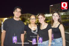 Juan Carlos Guerrero,  Natalia Escalante,  Sofía Castro y Mafer González