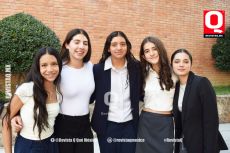 Karime Andrade,  Angela Torres, Aurora Hernández, Sofía Salmán y Fernanda Aviña