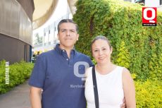 Christian Espinosa  y Tabata Moreno