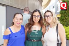 Julia Peredo, Alicia Ruiz y Brenda Zuñiga