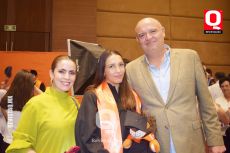 Viviana Rosales, Miranda Fox y Javier Fox