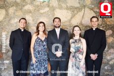 A  Padre L.C. Carlos Ramírez,  Verónica Zendejas, Maestro Fernando Martínez, Berenice Díaz y el Padre L.C. Carlos Ruiz