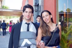 Luca Noriega e Itzel Torreblanca