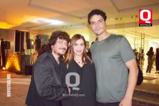 A  Poncho Plascencia Zavala, Margarita Hernández y Erick Bolivar