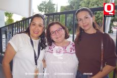 Laura López,  Silvia Landeros y Norma Vázquez
