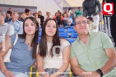 Livier Romo, Hannia Macías y Petronio Bastidas