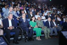A   Hugo Villalobos, Miguel Márquez, Jorge Carlos Obregón y Alcaldesa Alejandra Gutiérrez