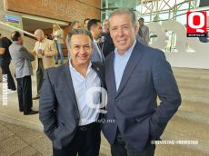 Enrique Avilés y Senador Miguel Márquez Márquez