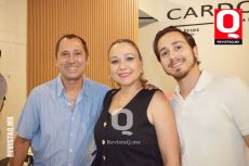 Luis Fernando Hernández,  Nerea Ibarreche y Saúl Hernández