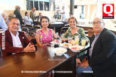 Alfredo Sainez, Antares Vázquez,  Zohe Alba y Pedro Hurtado