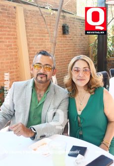 Salvador Chico y Erika Jaimes
