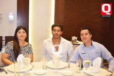 Patricia Elizondo,  Dario Elizondo y Carlos Palomares