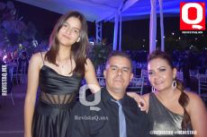 Valentina Pérez, Alfredo Pérez y Paty Vaca