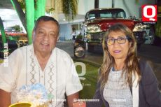 Enrique Peña y Magdalena Zavala