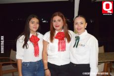 Perla Campos, Alejandra López y Brenda Bratcho