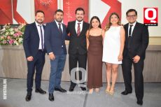 A    Armando Martínez,  Efrain Rabago, Juan Pablo Cisneros,  Abril Naomi,  Ana Pastor y Mario Preciado