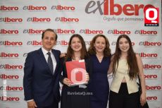 Agustín Galván,  Ana Isabel Galván, María Eugenia Castro y Salma Ruiz