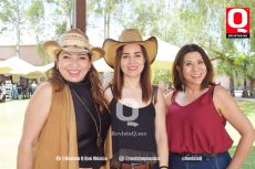 Elba Anaya, Irma Díaz Infante y Patricia Márquez