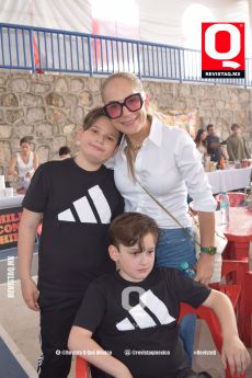 Alexis Obregón,  Daniel Obregón y Mónica Peréz