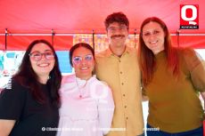 Paula Peralta, Ceci Jiménez,  Alex Benson y Rocío Rodríguez
