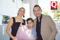 Isabel Valles, Valentino Cornejo y Ricardo Cornejo