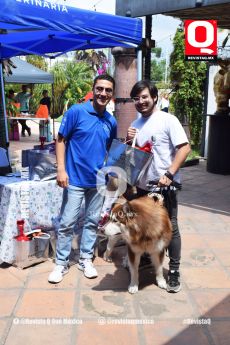 Gerardo Madrigal con Haku