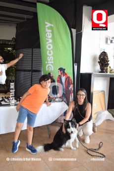 Ricardo Navarro y Lorena Tagle con Dakota