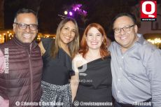 Ernesto Ponce, Irazu Atilano,Carol Rodríguez y Benjamín Gallo