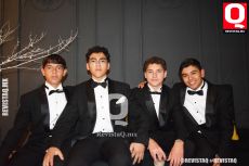 César Hernández,  Hernán Márquez,  Fer Aboites y Sebastián Vázquez