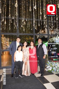 Eduardp Rojas, Patricia Morales, Aquiles Negrete,  Paola Rodríguez y Carlos Negrete