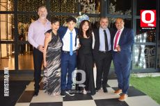 Pablo Orellana, Lupe Orellana, Alexander Alvarado, Frida Alvarado, Luis Díaz y Carlos Alvarado