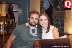 Diego Fernández y Regina Villanueva