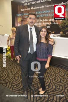 Miguel Magdaleno García con Citlalli Magdaleno Meléndez
