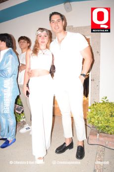 Verónica Magaña y Alejandro Conde.
