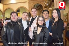 Estebán Ramírez  Emilio Ramírez,  Luigui Ramírez, Daniela González,  Pablo González y Verónica Tovar