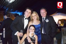 José Carlos Villalobos, Luciana Villalobos, Ana Gaby Córdoba y Carlos Villalobos