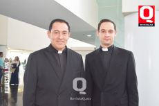 Padre Carlos J Ruiz, LC (Capellán de secundaria) y Padre Miguel Ramírez, LC (Capellán de primaria)