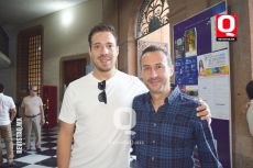 Aritz Riol y Gilberto Muñoz